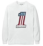 HARLEY-DAVIDSON Herren Langarmshirt #1 Race Graphic Longsleeve Pullover Motorrad Sweater Männer Biker Sweatshirt Pulli, XL