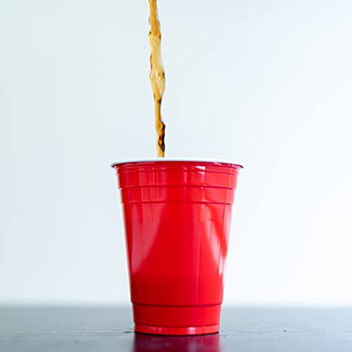 EDI PS Party Cups Red - 16 oz (100 pcs) (100, 16 Oz)
