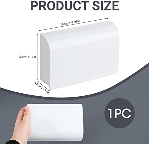 Socket Cover Box, Childproof Electrical Outlet Protector, Waterproof Plug & Light Switch Guard, Baby Proofing Safety for Home Security, 86-Type Double-Position Socket Cover, UK Standard, White
