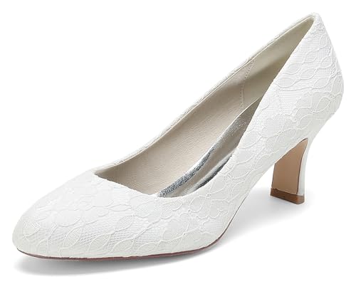Chaussures formelles pour femme en dentelle BR145, l'excellence des finitions pour vos soirées