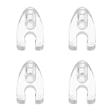 SOESFOUFU 4 prensatelas para pistola de belleza - Accesorio de fijación de tubo de precisión de plástico transparente para dispositivo de electroporación e instrumento de belleza profesional