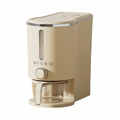 Haiyunhome 米びつ ライスストッカー 米櫃 こめびつ スリム ボタン押しタイプ 5kg/10kg お米収納 無洗米対応 米びつケース 台所 キッチン コンパクト 省スペース 洗える 水洗い 密閉性アップ防湿 虫除け 無洗米 家庭用 業務用 (容量