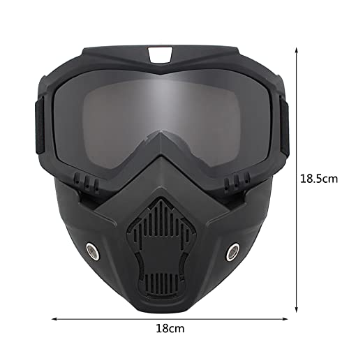 Schutzbrille Maske Kreuzbrille Helm Wind und Sand Motorradausrüstung Skibrille VMt222 – Bild 6