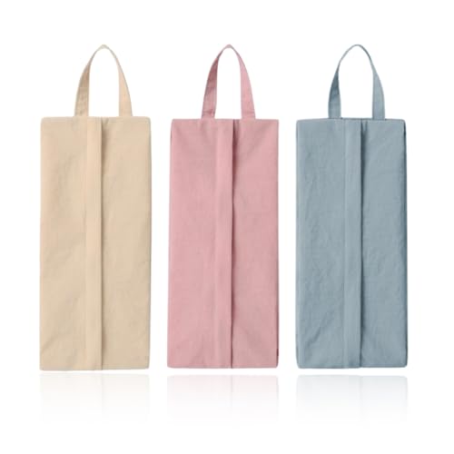 Neceser de viaje de 3 piezas, neceser de viaje, neceser para cosméticos, neceser para ropa interior y calcetines, para mujeres y niñas.