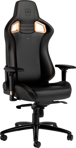 noblechairs Epic - Silla de juego cómoda y duradera, silla ergonómica de oficina con opciones de ajuste flexible, adecuada para una carga de 120 kg, edición limitada de cobre Cover