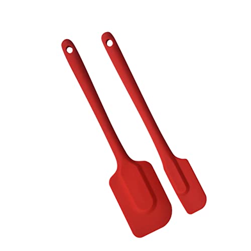 DINHEAROM 2Pcs Silicone Butter Spreaders Thickened Cheese Spreaders Convenient Kitchen Accessories for Easy Spreading for Bakeries Restaurants Home Use Random Color