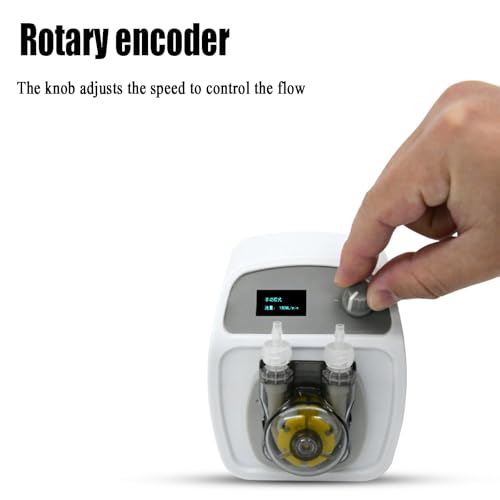 Bomba peristáltica, bomba dispensadora de laboratorio de precisión para solución de nutrientes de acuario, control remoto WiFi, caudal ≤100ml/min