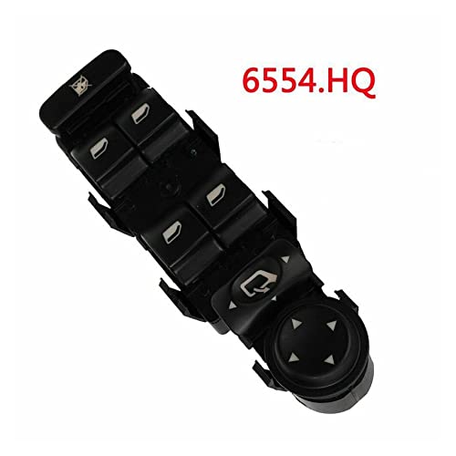 Interrupteur lève-vitre Citroën C5 C8 solution vitre bloquée commande avant gauche 6554HQ - 2