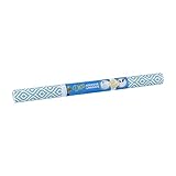 Duck Brand 284137 Deco Adhesive Laminate, 20-Inch x 12-Feet, Sea Foam Ikat