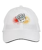 Makoroni - Peace Love METALLOPHONE Hat Adjustable Cap, DesL36 White