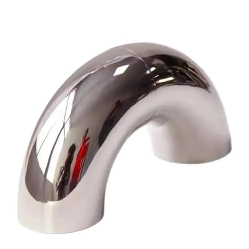 Tuyau d'échappement coude 90 de 51mm contre les fuites de gaz et vibrations moteur