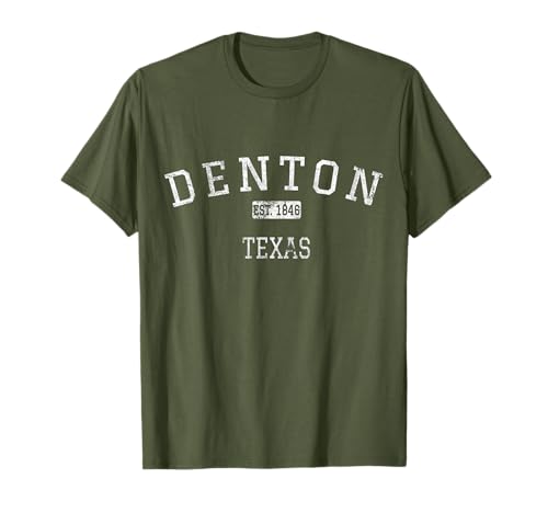 Denton Texas TX Vintage T-Shirt