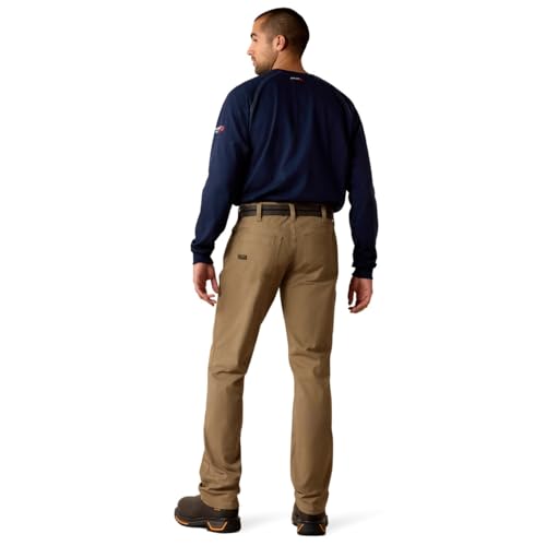 Image of ARIAT Rebar M4 Low Rise DuraStretch Made Tough Stackable Straight Leg Pants