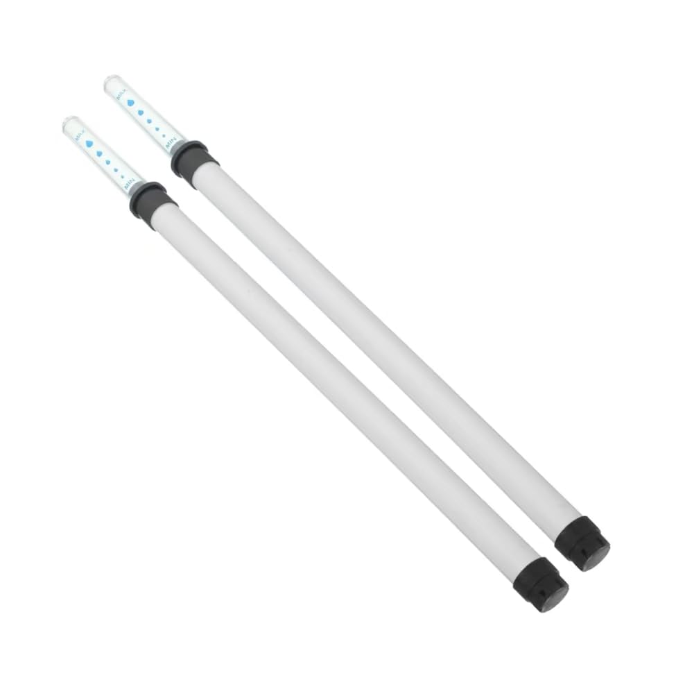 GERUI 2 Stück Wasserstandsanzeiger Pflanzen: 37 cm Gießanzeiger Groß Wasserstandsanzeiger Wassertester Gartengerät Lehre Feuchtigkeitsmesser Im Innenbereich Eben Weiß Anzeigeinstrument Drinnen Plastik