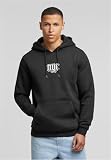 Mister Tee NYC Old English Wording Hoody, czarny, 4XL