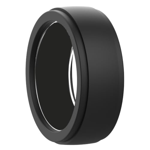 TRIPLE RIVER�EFor Oura Ring Gen3 �P�[�X Heritage/Horizon ��3���� �V���R�� For �I�[�������O �X�}�[�g�����O 6/7/8/9/10�� S M �T�C�Y(�u���b�N)