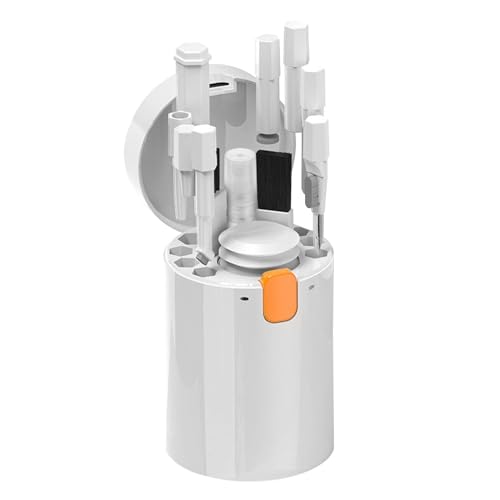 kinrguiyuez Computer Brush Cleaning Tool,Safe Multifunctional Keyboard Cleaner Brush | Efficient Tech Gadget Cleaning, Cleaning Cloth for Earphone, Camera, Cell Phone