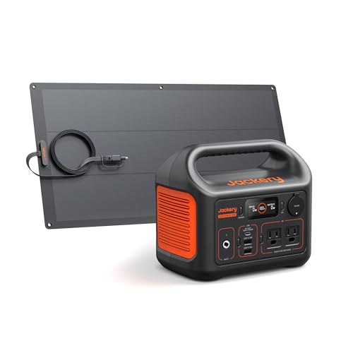 Jackery Solar Generator 300, 292Wh Backup LiFePO4 Battery with 1XSolar
