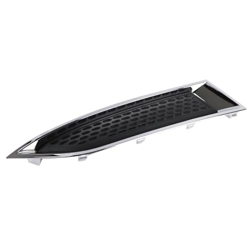 Image of Fog Light Grille Cover Compatible with 2013-2016 GMC Acadia 2017 Limited Right Passenger Side Bumper Cover Grille With Chrome Molding Front Upper Mounts Below Head Light # GM1039155 20982400