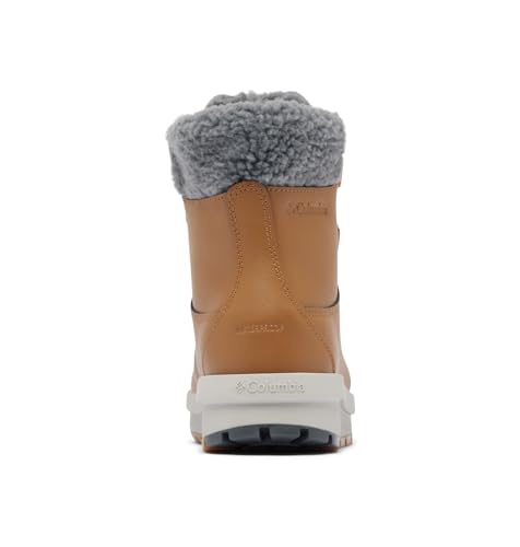 Columbia Womens Moritza Insulated Waterproof Snow Boot, Elk/Crabtree, 9.5