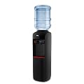 VECYS Hot and Cold Water Cooler Dispenser 3 or 5 Gallon with Child Safety Lock, Built-in Refrigerating Compressor and 304 Stainless Steel Reservior
