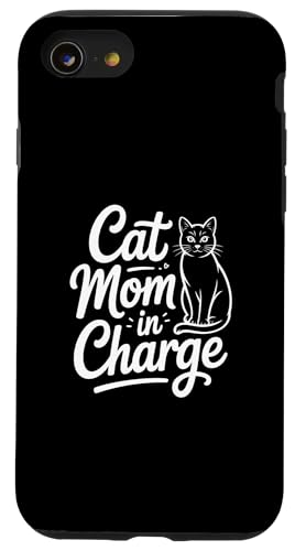 Cat Mom In Charge �X�}�z�P�[�X iPhone SE (2020) / 7 / 8 �p