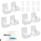 4 Pares Organizador de Bolsas de Basura Autoadhesivo,Soporte para Bolsas de...