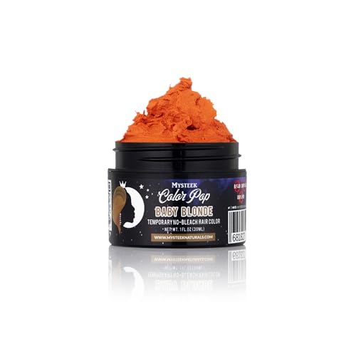 Mysteek Naturals Color Pop Temporary Hair Color Cream, Baby