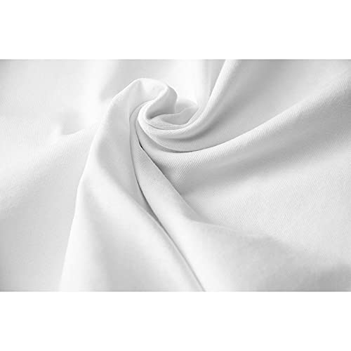 Andoer Top feminino verão corte spaghetti alça de ombro fora do ombro camiseta curta casual camiseta