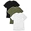 3-pack Black/Olive Green/White 3-pack Black/Olive Green/White