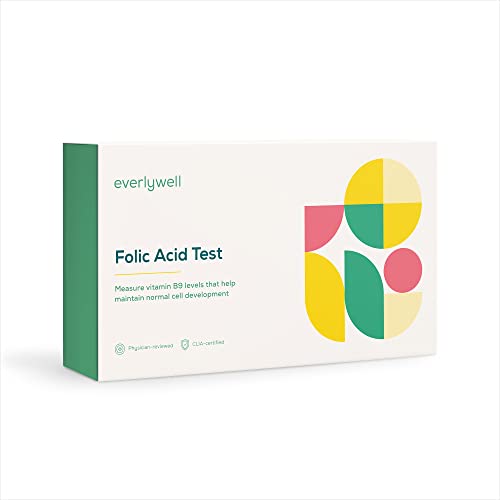 EverlyWell - Folic Acid Test - Test Your Levels of B9, Which Help Create Your DNA + Carry Oxygen Through Your Body!