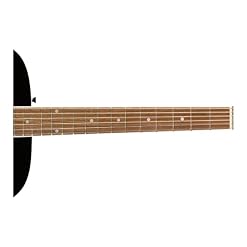 Fender FA-125 Dreadnought noire, touche en noyer - Les Beatles, Paul McCartney, John Lennon, RIngo Starr, George Harrison Fender FA-125 Dreadnought noire, touche en noyer – Image 4