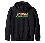 Storm Chaser Tornado Indicated Radar Reflectivity & Velocity Zip Hoodie