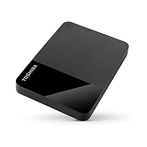 Toshiba 2TB Canvio Ready - 2.5 inch Portable External Hard Drive with SuperSpeed USB 3.2 Gen 1, Compatible with Microsoft Windows 7, 8 and 10, Black (HDTP320EK3AA) Cover