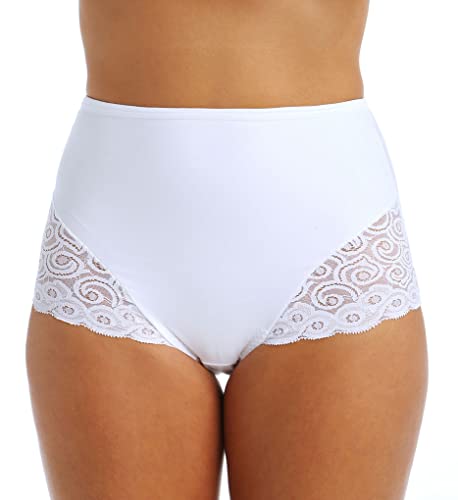 Image of Bali Women's Firm Control Shapewear Brief with Lace Fajas 2-Pack DFX054
