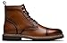 Jousen Mens Boots Premium Leather Cap Toe Casual Boots Chukka Dress Boots for Men (AMY8171A Brown 10.5)