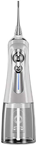 Water Flosser Professional Cordless Rechargeable Dental Oral Irrigator Ultra Water Jet for Teeth Braces Care with 6 Jet