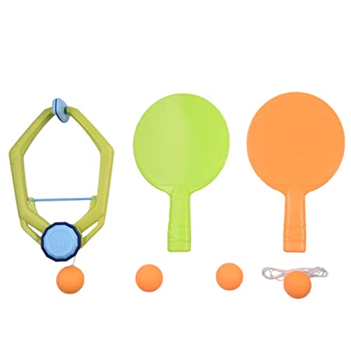 gaoqiao Jouet d'entraînement de Tennis de Table | Jeu de Porte-Pong créatif,Ensemble de Jouets d'entraînement de Tennis de Table, Jeu interactif Amusant, Jouet d'entraînement de Tennis de Table Cover