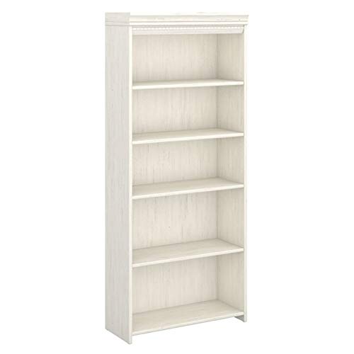 Scranton & Co 5 Shelf Bookcase In Antique White #TOP9