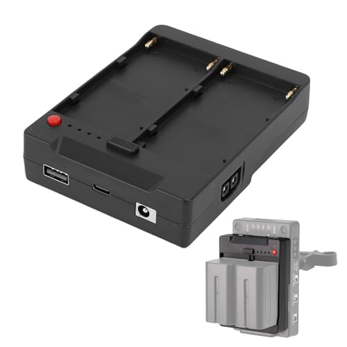 VBESTLIFE Dual Bay Battery Charger for NPF Batteries