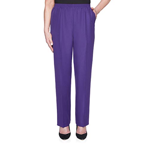 Alfred Dunner Women's Plus-Size Poly Proportioned Short Pant