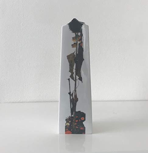 Parastone Museums Kollektion Silhouette d'art Vase/Jarron con el Motivo - Schiele Sunflower - #08