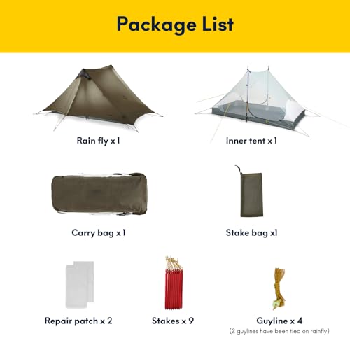 LANSHAN Ultralight 2-Person Tent