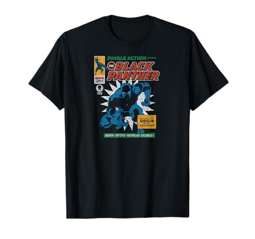Black Panther - Comic Cover T-Shirt