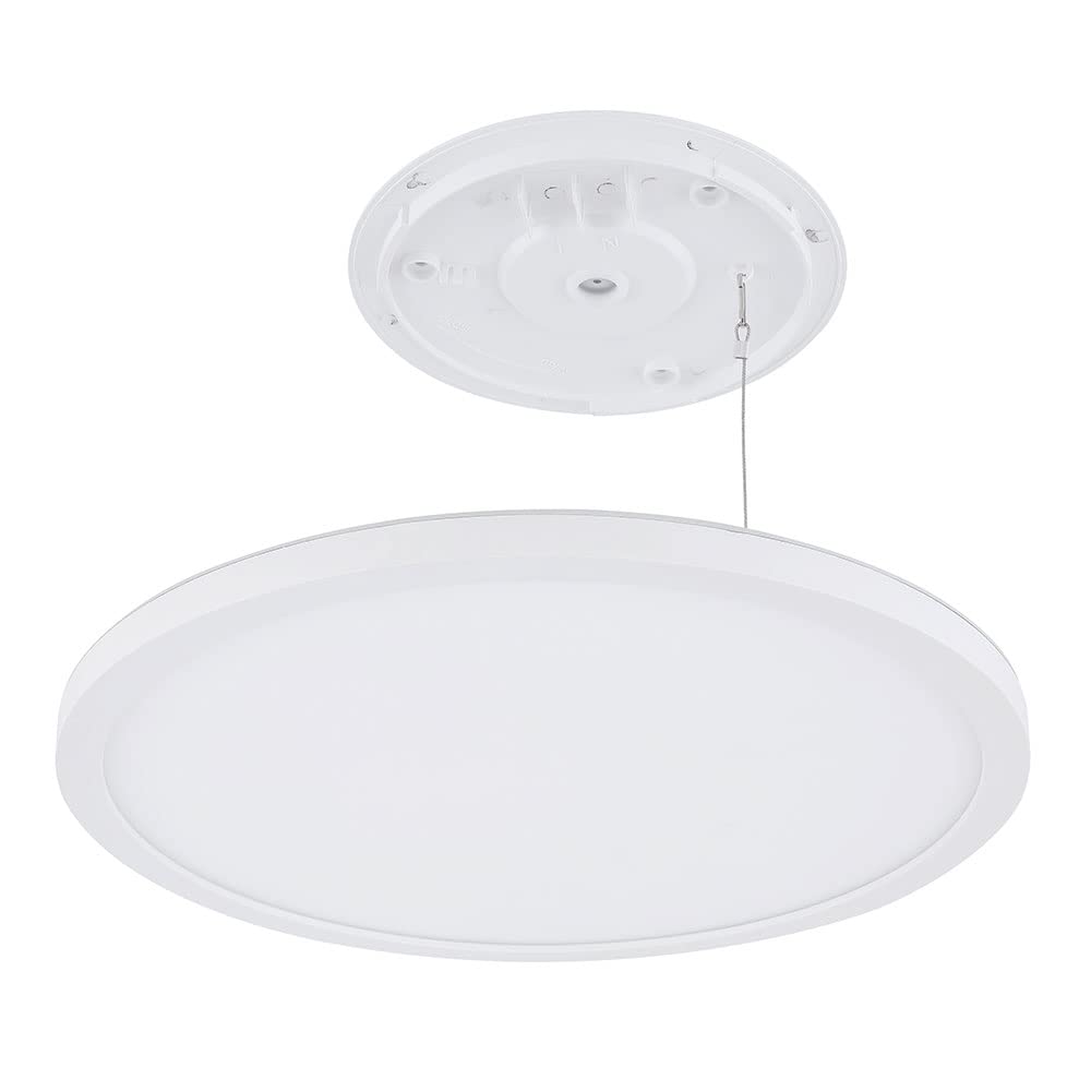 LED Deckenleuchte 24 Watt Backlight Memory Funnktion IP44 weiß opal rund
