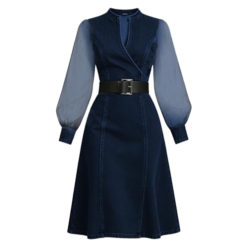 Robe en jean décontractée pour vos sorties et soirées d'été - 5