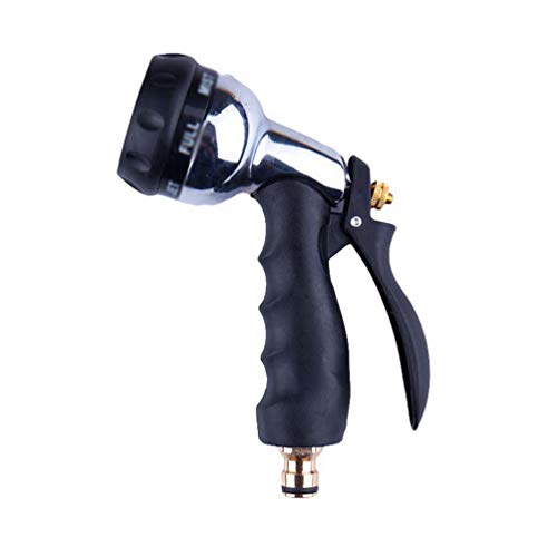 YOUJIAA Garden Sprayer High Pressure Anti-Slip Handle Water Guns for Watering Plants & Lawn, Car Washing, Patio, Dog (Black, 5 * 12 * 18.5cm)