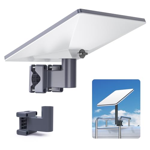 Starlink Mini Mount - Gen 2 Pole Mount Starlink Mounting Set for Mini/Gen 2 Dish Starlink RV Ladder Tubing Holder for Range 0.8-1.97” Pipe,Suitable/RV/SUV/Pole/Rack/Roof Outdoor