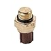 FSFY Water Tank Thermostat Automotive Electric 85℃ Fan Power Radiator Temperature Sensor Switch Motocross Gold Copper for Honda CRF250X CRF450L CRF450R CRF450RWE CRF450RX CRF450X Motorbike 1pc