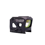 Williams Gun Sights Company LRS Reflex Sight | Low Profile Design Aluminum Red Dot Optic Complete with Picatinny Rail Adapter (616522)
